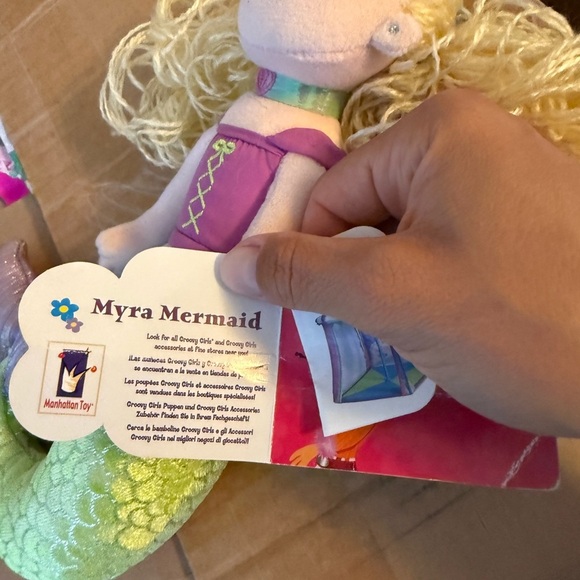 Nwt Groovy Girls 2000s Myra Mermaid Plush Toy - Picture 4 of 4